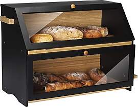 Leader Accessories Bambus Brotkasten 2 Etagen