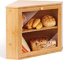 Leader Accessories Bambus Brotkasten 2 Etagen