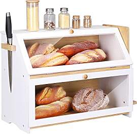 Leader Accessories Bambus Brotkasten 2 Etagen