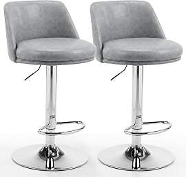 LEADZM Barhocker 2er Set, Barhocker