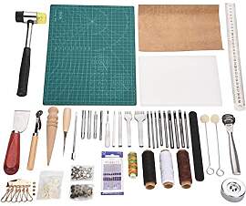 Leathercraft Working Tool Kit, 42 Stück