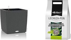 Lechuza Cube Cottage 30 Granit 15372 &