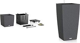 LECHUZA "CUBE Cottage 50" Pflanzgefäß, 
