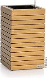 LECHUZA-Pflanzgefäß PALO Natural Wood 35 high