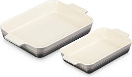 Le Creuset 2er-Set Auflaufform rechteckig Klassik