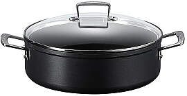 Le Creuset Aluminium-Schmorpfanne mit Glasdeckel