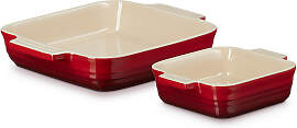 Le Creuset Auflaufform Klassik quadratisch 2er-Set 