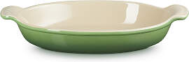 Le Creuset Auflaufform Tradition oval 28 cm Bamboo 