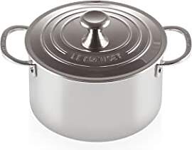 Le Creuset Fleischtopf aus 3-ply PLUS Edelstahl,
