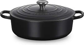 Le Creuset Gourmet Bräter Signature 30cm Schwarz