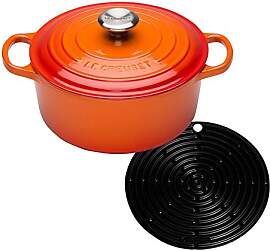 Le Creuset Gusseisen Bräter Signature rund 20 cm, 