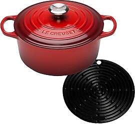 Le Creuset Gusseisen Bräter Signature rund 24 cm, 
