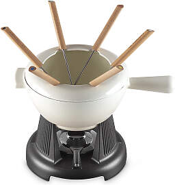Le Creuset Käsefondue Set Mode Meringue