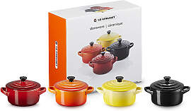 Le Creuset Mini Cocotte 4er-Set Feuer & Flamme