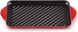 LE CREUSET Rechteckige Grillplatte aus Gusseisen,
