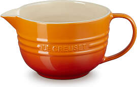 Le Creuset Rührschüssel mit Henkel 27 cm Ofenrot
