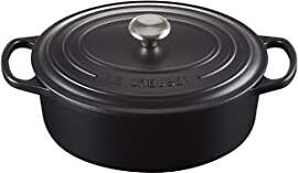 Le Creuset Signature Gusseisen-Bräter mit Deckel, 