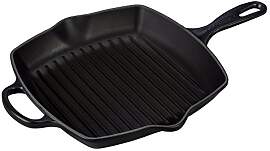 LE CREUSET Signature Gusseisen-Grillpfanne,