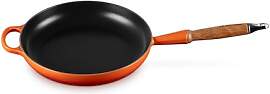 LE CREUSET Signature gusseiserne Bratpfanne mit