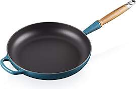 LE CREUSET Signature gusseiserne Bratpfanne mit