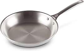 LE CREUSET Unbeschichtete flache Pfanne aus 3-ply