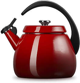 Le Creuset Wasserkessel Cloche 2,1 Liter Kirschrot