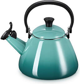 Le Creuset Wasserkessel Kone 1,6 Liter Bleu Riviera