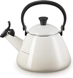 Le Creuset Wasserkessel Kone 1,6 Liter Meringue