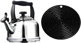 Le Creuset Wasserkessel Tradition Edelstahl &