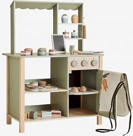 Leda Kids Bäckerei-set Mit Holz-zubehör Braun