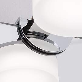 LED Aufsatzleuchte MIRROR, Chrom, rund