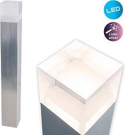LED Außen-Stehlampe NÄVE "Leah", grau, 