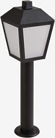 Led-außenleuchte Aus Aluminium Yalven Schwarz -