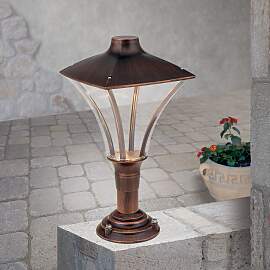LED Außenleuchte DAIKO, Schwarz kupfer, H54cm