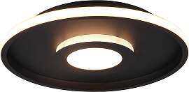 LED-Badezimmer-Deckenleuchte Ascari Schwarz max.