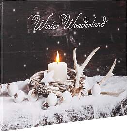 LED-Bild DREAMS "Winter Wonderland,