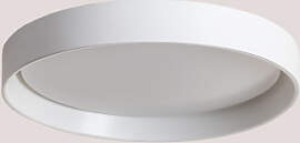 Led-deckenleuchte Aus Eisen Zekri Weiss - Sklum