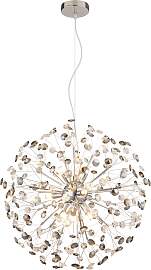 LED-Deckenleuchte Ceylin Klar/Chromfarben max. 3,5 