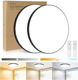 LED Deckenleuchte Flach Deckenlampe Dimmbar mit
