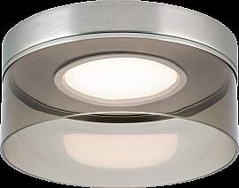 LED Deckenleuchte FRANCIS, 30cm, Nickel-matt