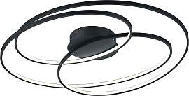 LED-Deckenleuchte Gale in Schwarz max. 50 Watt