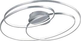 LED-Deckenleuchte Gale Nickelfarben max. 50 Watt