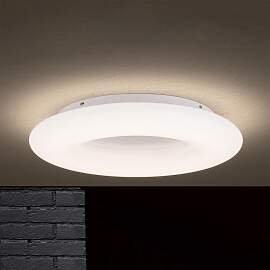 LED Deckenleuchte Halo, Weiß