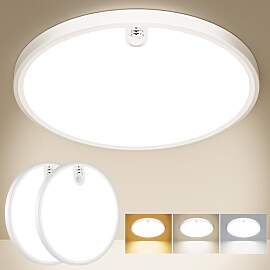 Led Deckenleuchte mit Bewegungsmelder innen - 2er