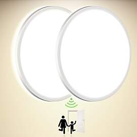 Led Deckenleuchte mit Radar Bewegungsmelder innen