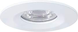 LED-Deckenleuchte Nova mini in Weiß/Alufarben