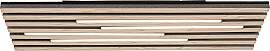 LED-Deckenleuchte Pani Schwarz/Edelstahl max. 24
