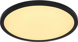 LED-Deckenleuchte Sapana Schwarz max. 18 Watt