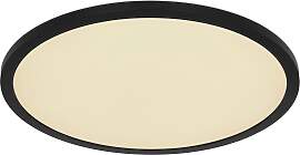 LED-Deckenleuchte Sapana Schwarz/Weiß max. 21