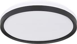 LED-Deckenleuchte Sonny in Schwarz max. 18 Watt